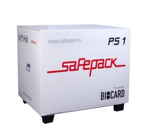 Термоконтейнер Biocard SafePack PS-1 для хранения и перевозки медицинских и температурных грузов. Цена, купить в Москве